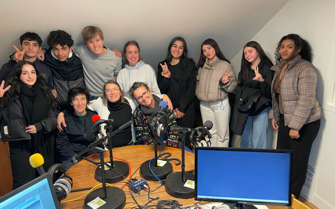 Atelier radio avec Radio Vassivière