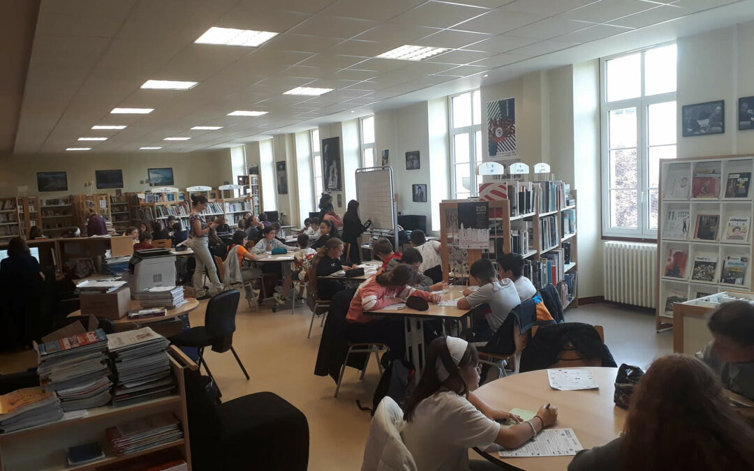 Ça carbure en maths avec les CM2 et les 6e