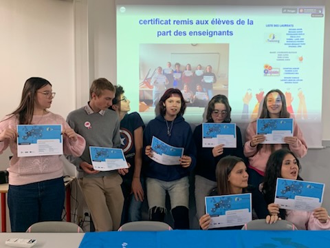 Le lycée Eugène Jamot récompensé pour ses projets eTwinning